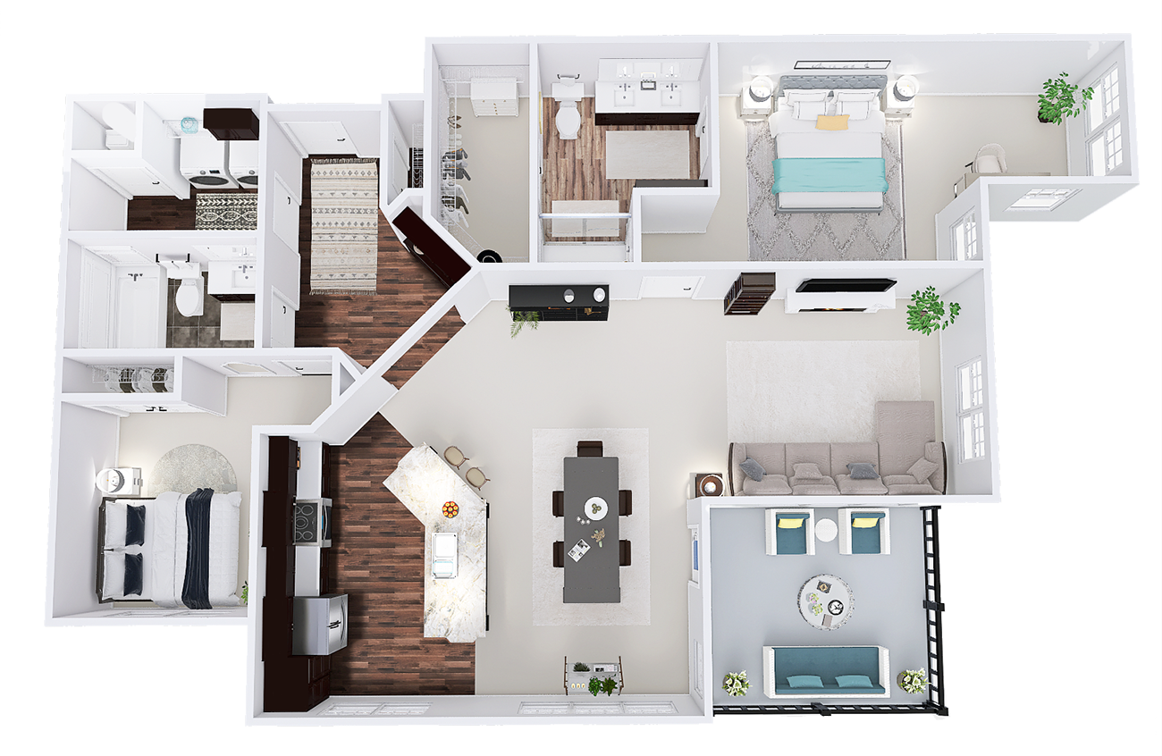 995 Pinehurst Court 1-3 Beds Apartment, West Suburbs for Rent - Photo Gallery 38